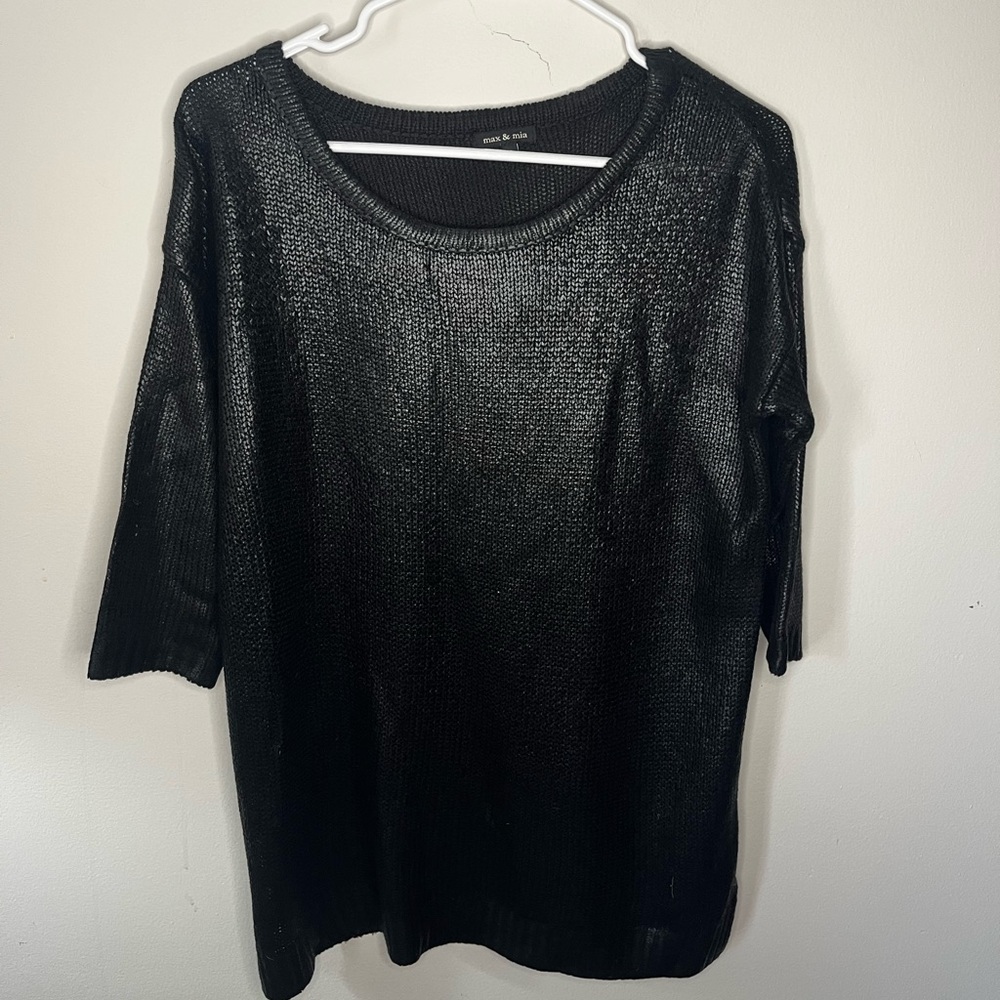 Shiny Light-Weight Sweater | Size M